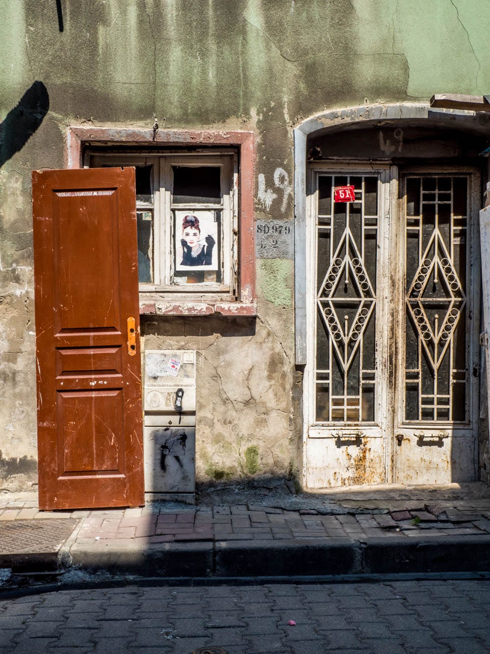 Gatebilde fra Balat, Istanbul
