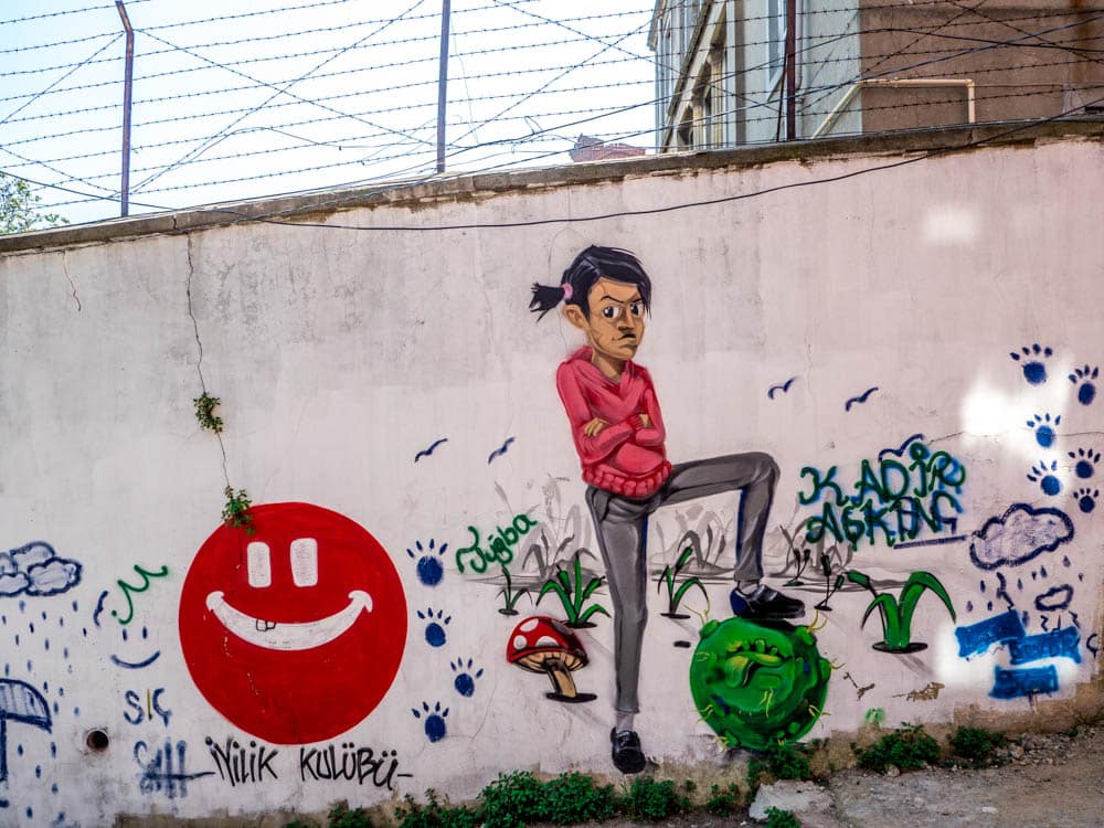 Graffiti i Balat / Fener, Istanbul